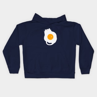 egg-cat. Kids Hoodie